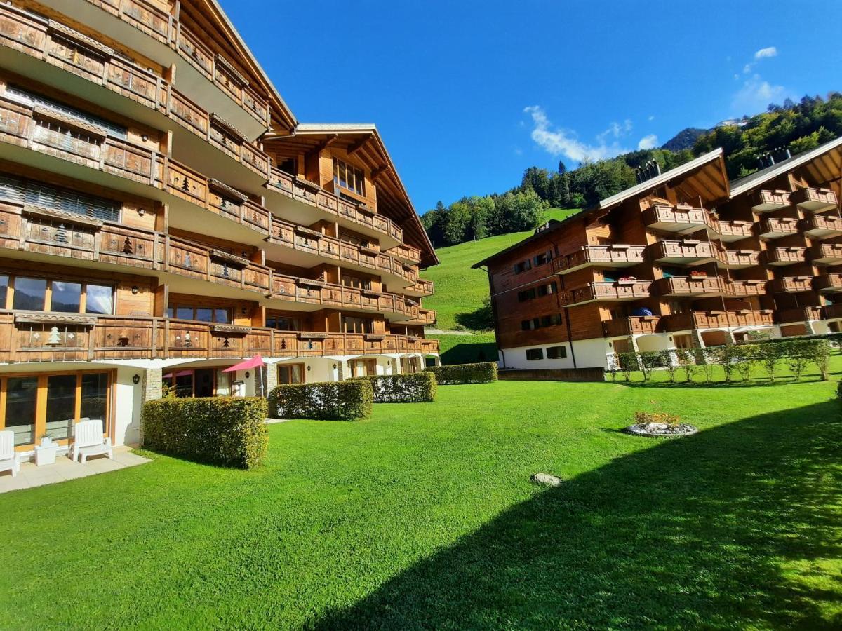 Appartement Et Studio, Val dʼIlliez Exteriör bild