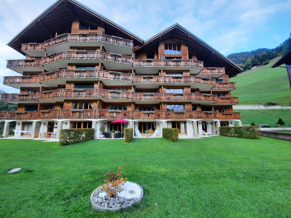 Appartement Et Studio, Val dʼIlliez Exteriör bild